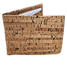 Load image into Gallery viewer, Cork Bill Fold wallet
