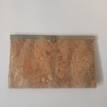 Load image into Gallery viewer, Cork wallet with brass closure
